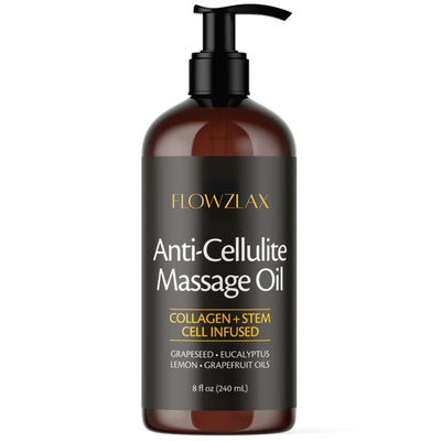Flowzlax Anti-Cellulite Massage Oil 8OZ